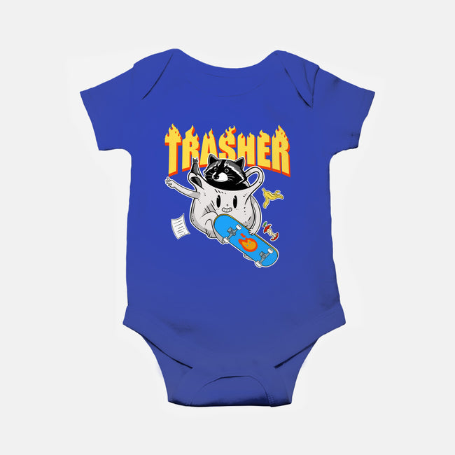 Trasher Panda-Baby-Basic-Onesie-Tri haryadi