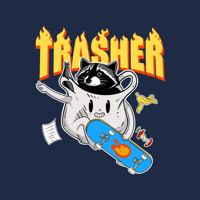 Trasher Panda-Mens-Heavyweight-Tee-Tri haryadi
