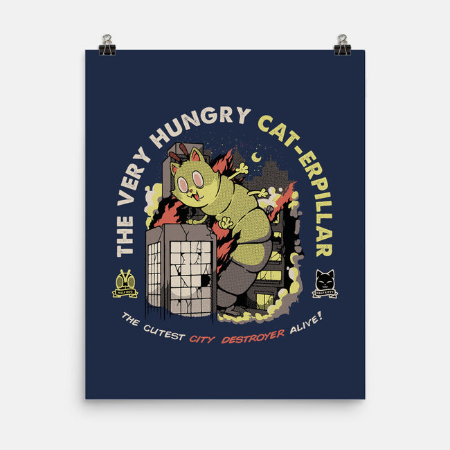 A Very Hungry Cat-erpillar-None-Matte-Poster-tobefonseca
