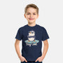 Stay Cool Funny Penguin-Youth-Basic-Tee-tobefonseca