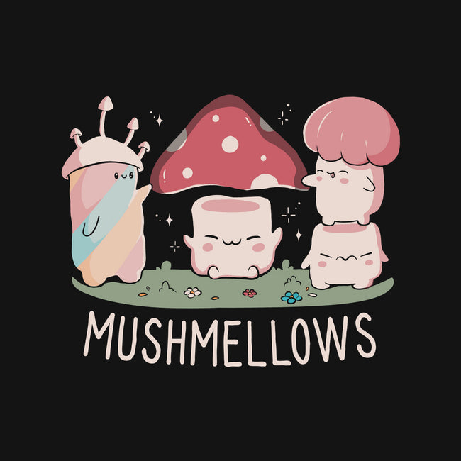 Mushmellows Kawaii Fungi-Womens-Racerback-Tank-tobefonseca