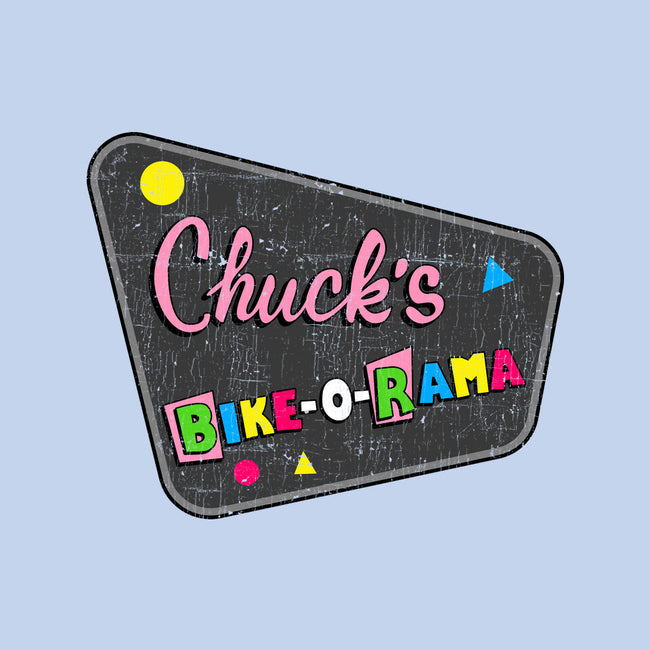 Chuck's Bike-O-Rama-None-Removable Cover-Throw Pillow-sachpica
