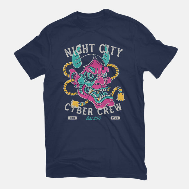 Night City Cyber Crew-Mens-Premium-Tee-Nemons