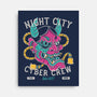 Night City Cyber Crew-None-Stretched-Canvas-Nemons