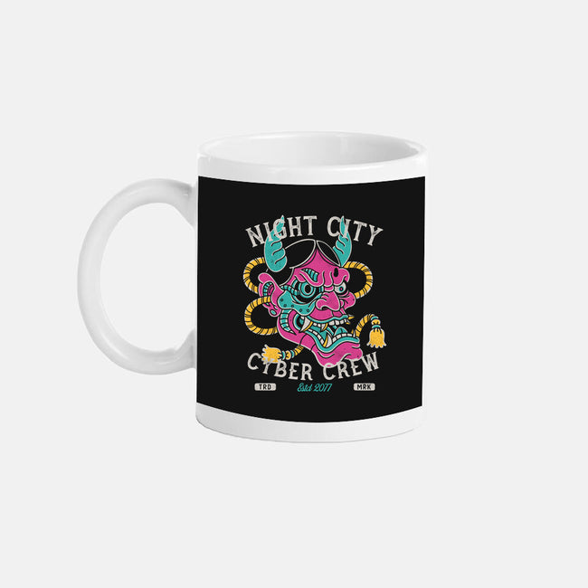 Night City Cyber Crew-None-Mug-Drinkware-Nemons