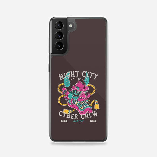 Night City Cyber Crew-Samsung-Snap-Phone Case-Nemons