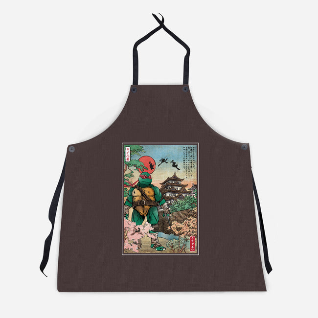 Twin Sai In Japan-Unisex-Kitchen-Apron-DrMonekers