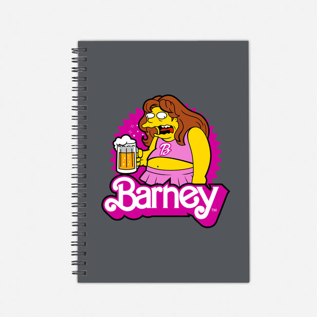 Barney Barbie-None-Dot Grid-Notebook-Boggs Nicolas
