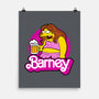 Barney Barbie-None-Matte-Poster-Boggs Nicolas