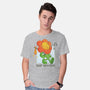 Follow Your Instincts-Mens-Basic-Tee-zawitees