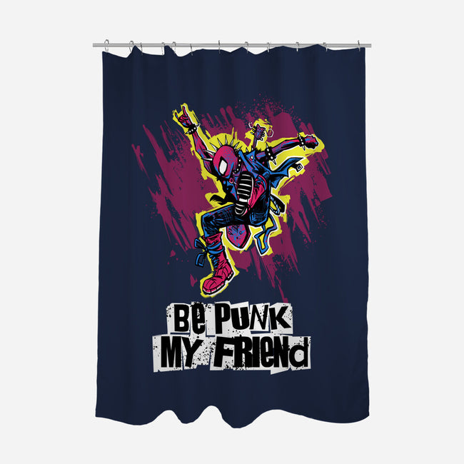 Be Punk-None-Polyester-Shower Curtain-zascanauta