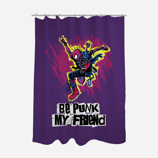 Be Punk-None-Polyester-Shower Curtain-zascanauta
