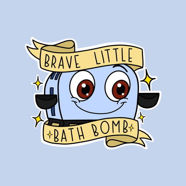 Brave Little Bath Bomb-None-Removable Cover w Insert-Throw Pillow-Alexhefe