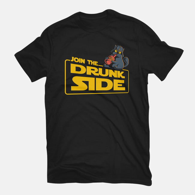 Join The Drunk Side-Mens-Basic-Tee-erion_designs