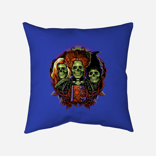 Twist The Bones-None-Removable Cover-Throw Pillow-daobiwan