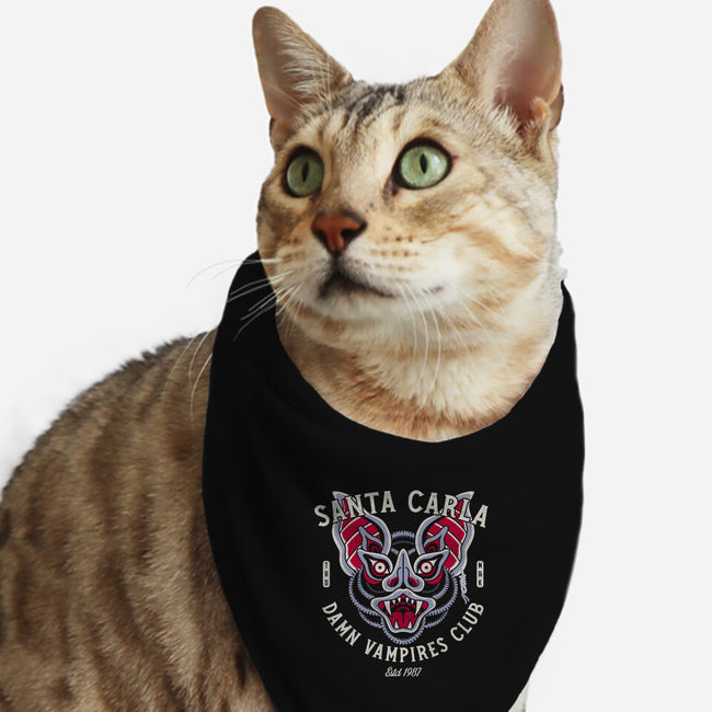 Damn Vampires Club-Cat-Bandana-Pet Collar-Nemons