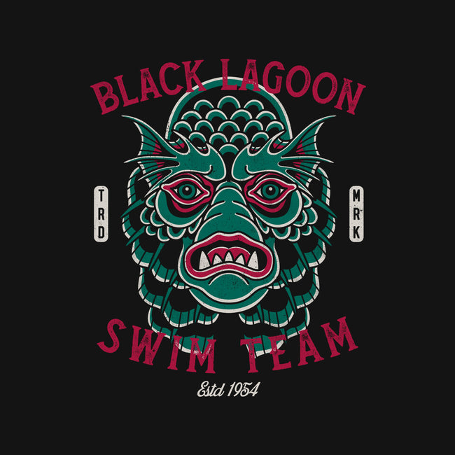 Black Lagoon Swim Club-Womens-Basic-Tee-Nemons