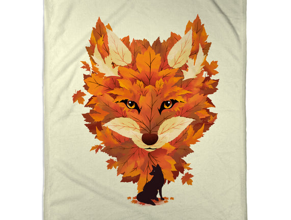 Autumn Leaves Fox