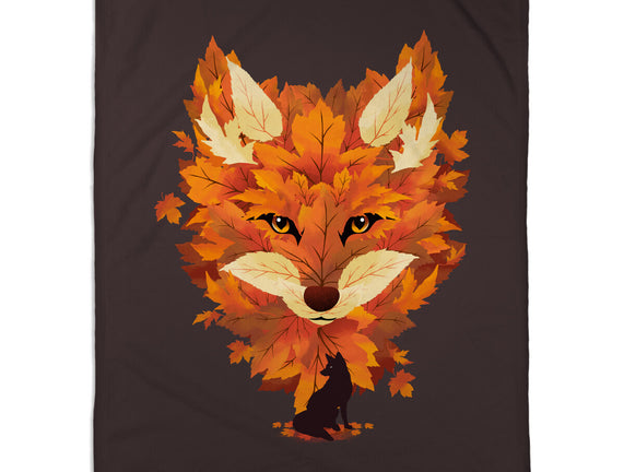 Autumn Leaves Fox