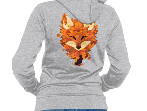 Autumn Leaves Fox