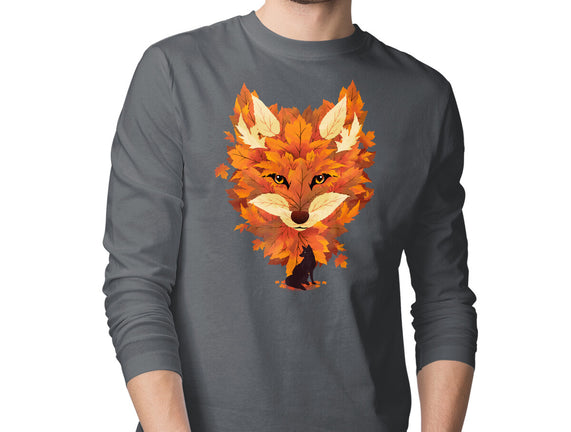 Autumn Leaves Fox