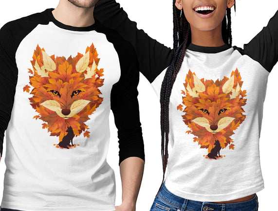 Autumn Leaves Fox