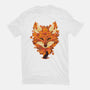 Autumn Leaves Fox-Mens-Basic-Tee-dandingeroz