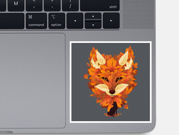 Autumn Leaves Fox