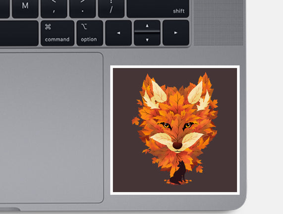 Autumn Leaves Fox