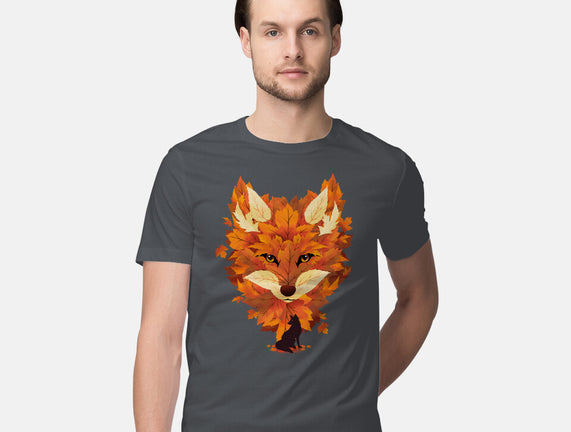 Autumn Leaves Fox