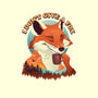 Don't Give A Fox-None-Polyester-Shower Curtain-dandingeroz