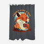 Don't Give A Fox-None-Polyester-Shower Curtain-dandingeroz