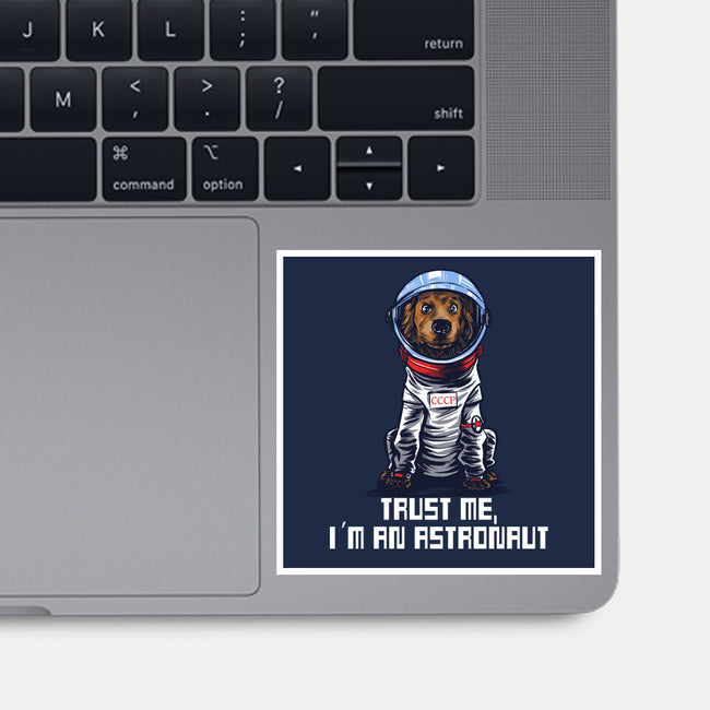 I Am An Astronaut-None-Glossy-Sticker-zascanauta