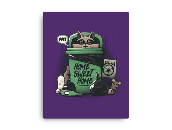 Home Sweet Home Garbage Raccoon