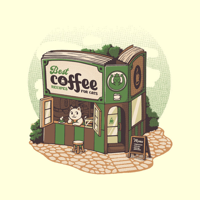 Coffeeshop Cats Bookstore-None-Fleece-Blanket-tobefonseca