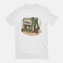 Coffeeshop Cats Bookstore-Youth-Basic-Tee-tobefonseca