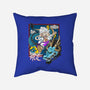 Dragon Fight-None-Removable Cover-Throw Pillow-MarianoSan