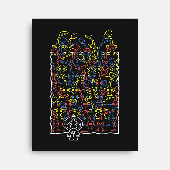 Flower Pals-None-Stretched-Canvas-DCLawrence