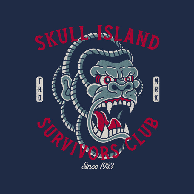 Skull Island Survivors Club-Womens-Basic-Tee-Nemons