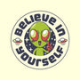 Believe In Yourself Alien-None-Glossy-Sticker-tobefonseca