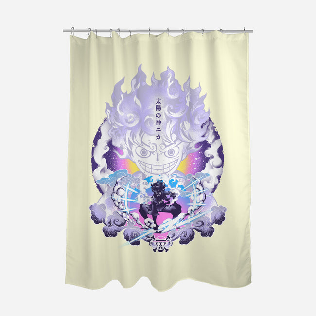 Awakening Gear Five-None-Polyester-Shower Curtain-hypertwenty