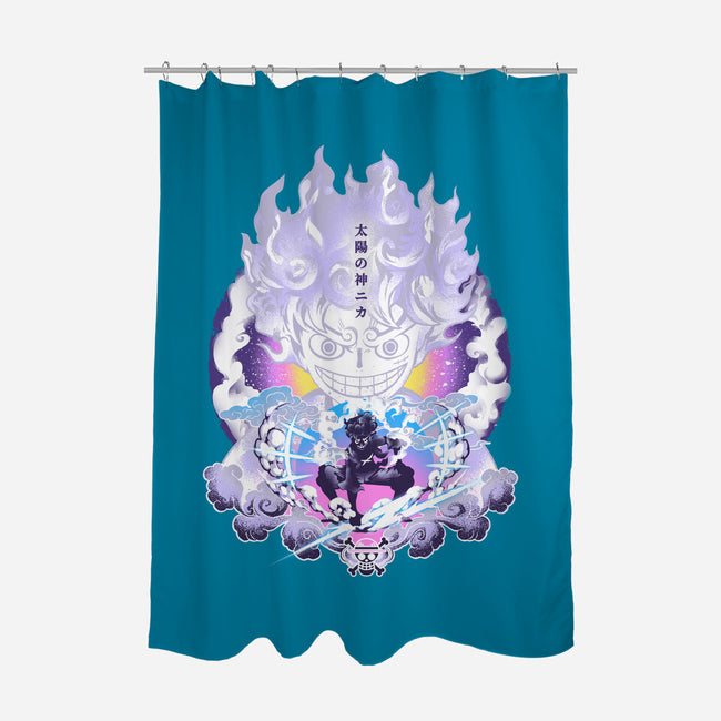 Awakening Gear Five-None-Polyester-Shower Curtain-hypertwenty