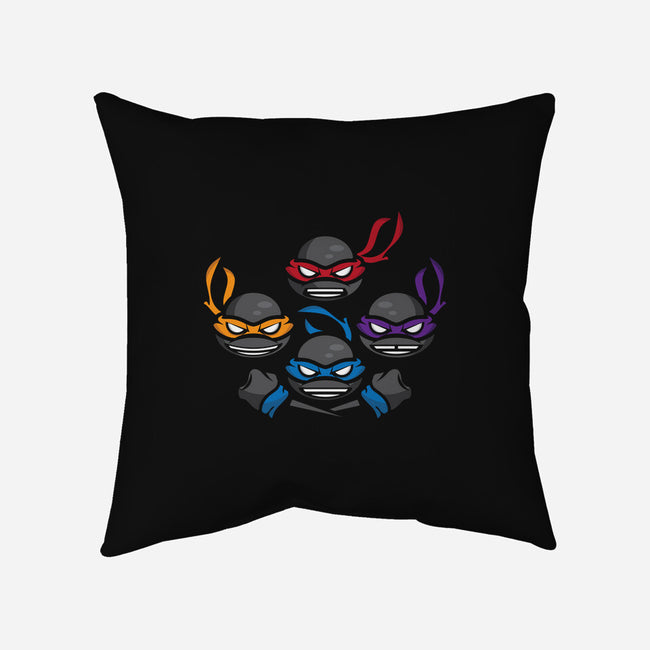 Turtle Rhapsody-None-Removable Cover w Insert-Throw Pillow-jrberger