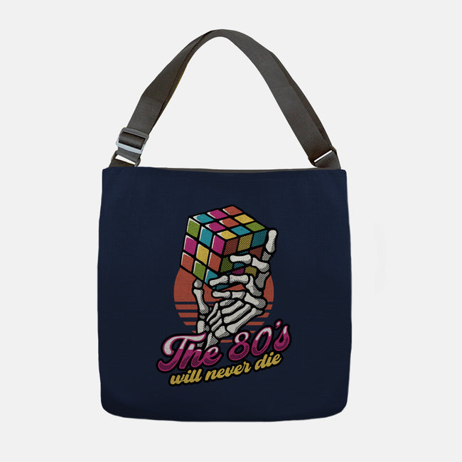 80s Will Never Die-None-Adjustable Tote-Bag-tobefonseca
