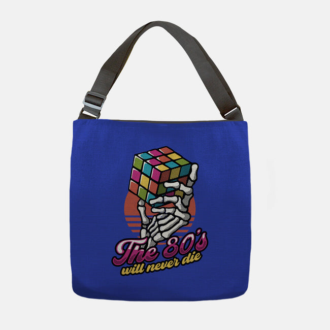 80s Will Never Die-None-Adjustable Tote-Bag-tobefonseca