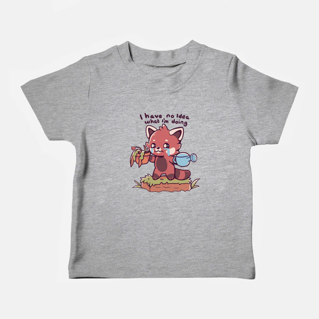 I Have No Idea-Baby-Basic-Tee-TechraNova