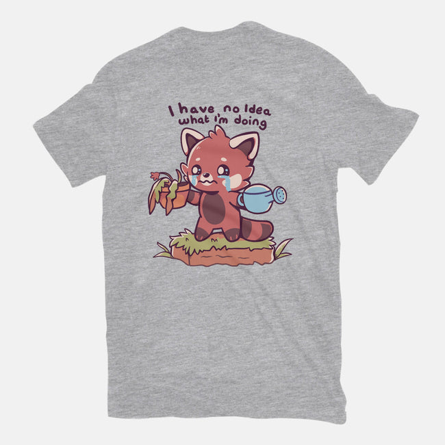 I Have No Idea-Unisex-Basic-Tee-TechraNova