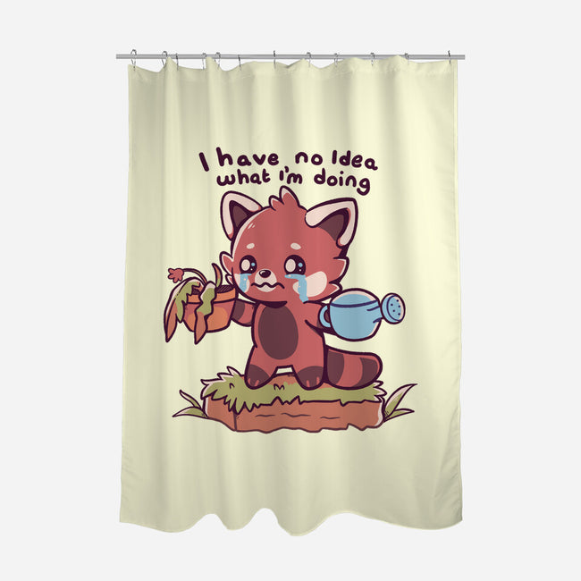 I Have No Idea-None-Polyester-Shower Curtain-TechraNova