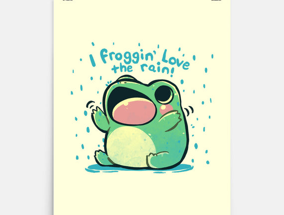 Froggin Love The Rain