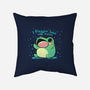 Froggin Love The Rain-None-Removable Cover-Throw Pillow-TechraNova